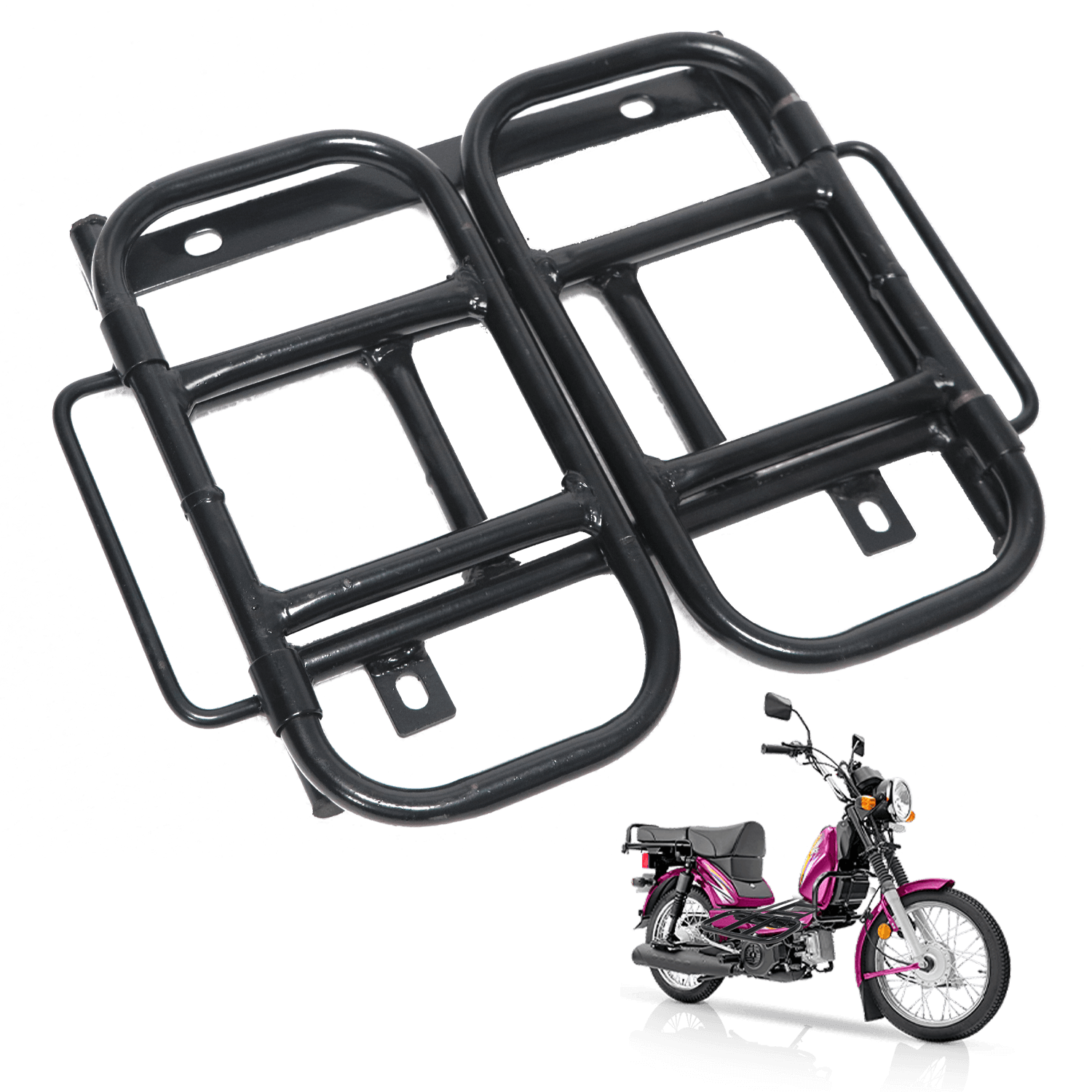 TVS Butterfly Carrier for XL100 | Compact, Durable & Lightweight